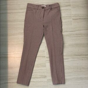 LOFT Black and White Dress Pants Classic Tailored Design